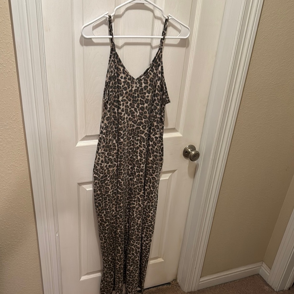 Leopard Print Women's Dress
